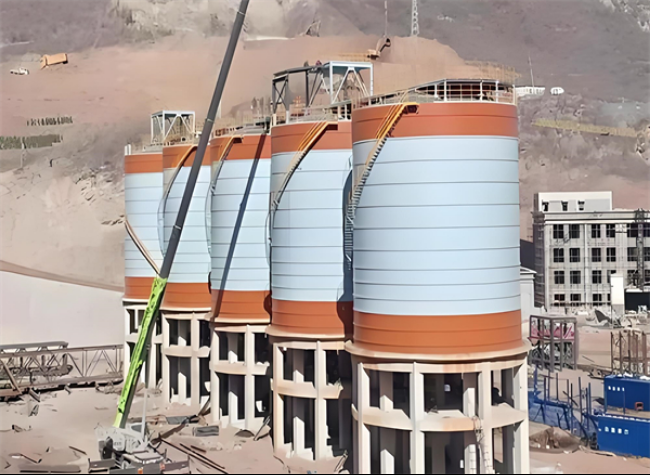 肥乡高架钢板仓